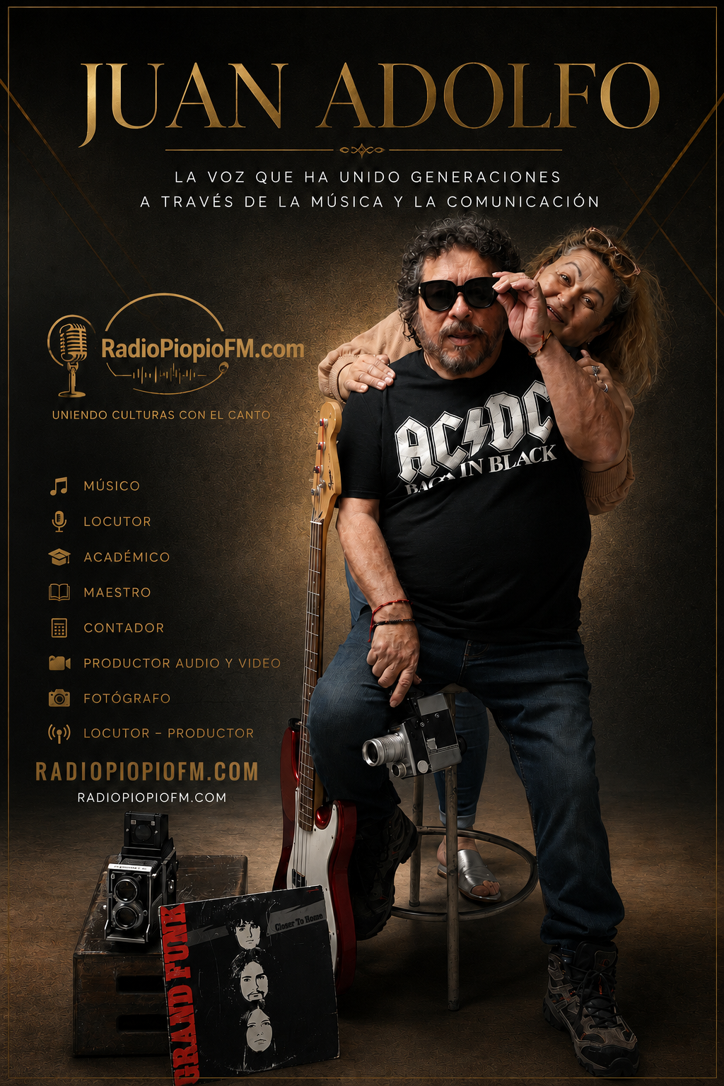 Juan Adolfo — La voz que ha unido generaciones a través de la música y la comunicación